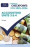 Cambridge Checkpoints VCE Accounting Units 3&4 2023-2024 (print and digital)