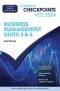 Cambridge Checkpoints VCE Business Management Units 3&4 2024 (print and digital)