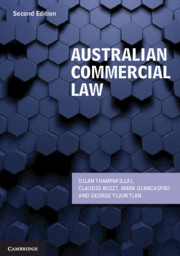Australian Commercial Law cover