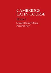 Cambridge Latin Course Book 1 Student Study Book Answer Key