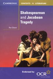 Shakespearean and Jacobean Tragedy