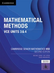 Mathematical Methods VCE Units 3&4 Second Edition (print and digital)