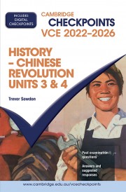 Cambridge Checkpoints VCE History – Chinese Revolution Units 3&4 2022-2026 (digital)