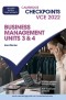 Cambridge Checkpoints VCE Business Management Units 3&4 2022 (print and digital)