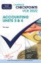 Cambridge Checkpoints VCE Accounting Units 3&4 2022 (print and digital)