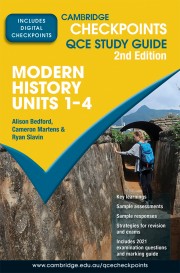 Cambridge Checkpoints QCE Modern History Units 1–4 Second Edition (print and digital)