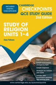 Cambridge Checkpoints QCE Study of Religion Units 1–4 Second Edition (print and digital)