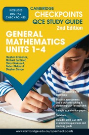 Cambridge Checkpoints QCE General Mathematics Units 1–4 Second Edition (print and digital)