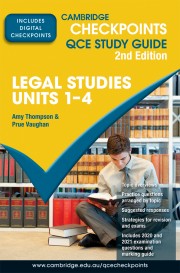 Cambridge Checkpoints QCE Legal Studies Units 1–4 Second Edition (print and digital)