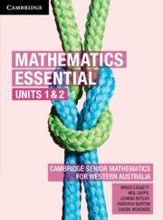 Mathematics Essential Units 1&2 for Western Australia Reactivation Code