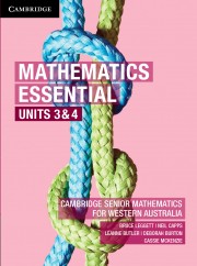 Mathematics Essential Units 3&4 for Western Australia (print and digital)