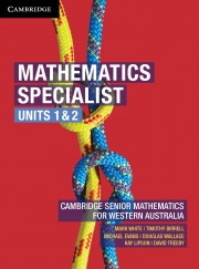 Mathematics Specialist Units 1&2 for Western Australia (print and digital)