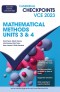 Cambridge Checkpoints VCE Mathematical Methods Units 3&4 2023