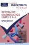 Cambridge Checkpoints VCE Specialist Mathematics Units 3&4 2023