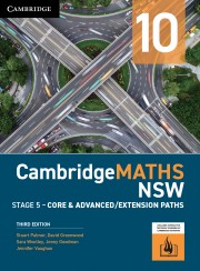 CambridgeMATHS NSW Stage 5 Year 10 Core & Advanced / Extension Paths Third Edition (digital)