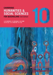 Cambridge Humanities and Social Sciences for Queensland 10 Second Edition (print and digital)
