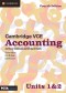 Cambridge VCE Accounting Units 1&2 Fourth Edition (print and digital + print workbook)