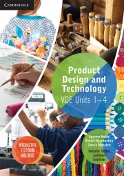 Product Design and Technology VCE Units 1–4 (digital textbook + digital workbook)