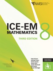 ICE-EM Mathematics Year 8 Third Edition (print and interactive textbook powered by Cambridge HOTmaths)