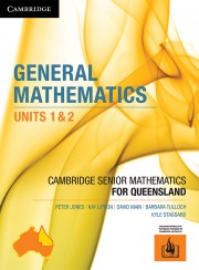 General Mathematics Units 1&2 for Queensland (print and interactive textbook powered by Cambridge HOTmaths)