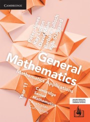 General Mathematics/Mathematics Applications for the AC Year 11 (interactive textbook powered by Cambridge HOTmaths)