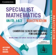 Specialist Mathematics Units 1&2 for Queensland Reactivation Code