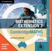 Cambridge Maths Stage 6 NSW Extension 2 Year 12 Reactivation Code