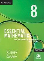 Essential Mathematics for the Australian Curriculum Year 8 Third Edition (print and interactive textbook powered by HOTmaths)