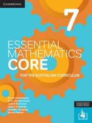 Essential Mathematics CORE for the Australian Curriculum Year 7 (print and interactive textbook powered by Cambridge HOTmaths)
