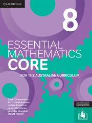 Essential Mathematics CORE for the Australian Curriculum Year 8 (interactive textbook powered by Cambridge HOTmaths)