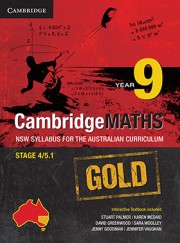 CambridgeMATHS GOLD NSW Australian Curriculum Year 9 (print and digital)
